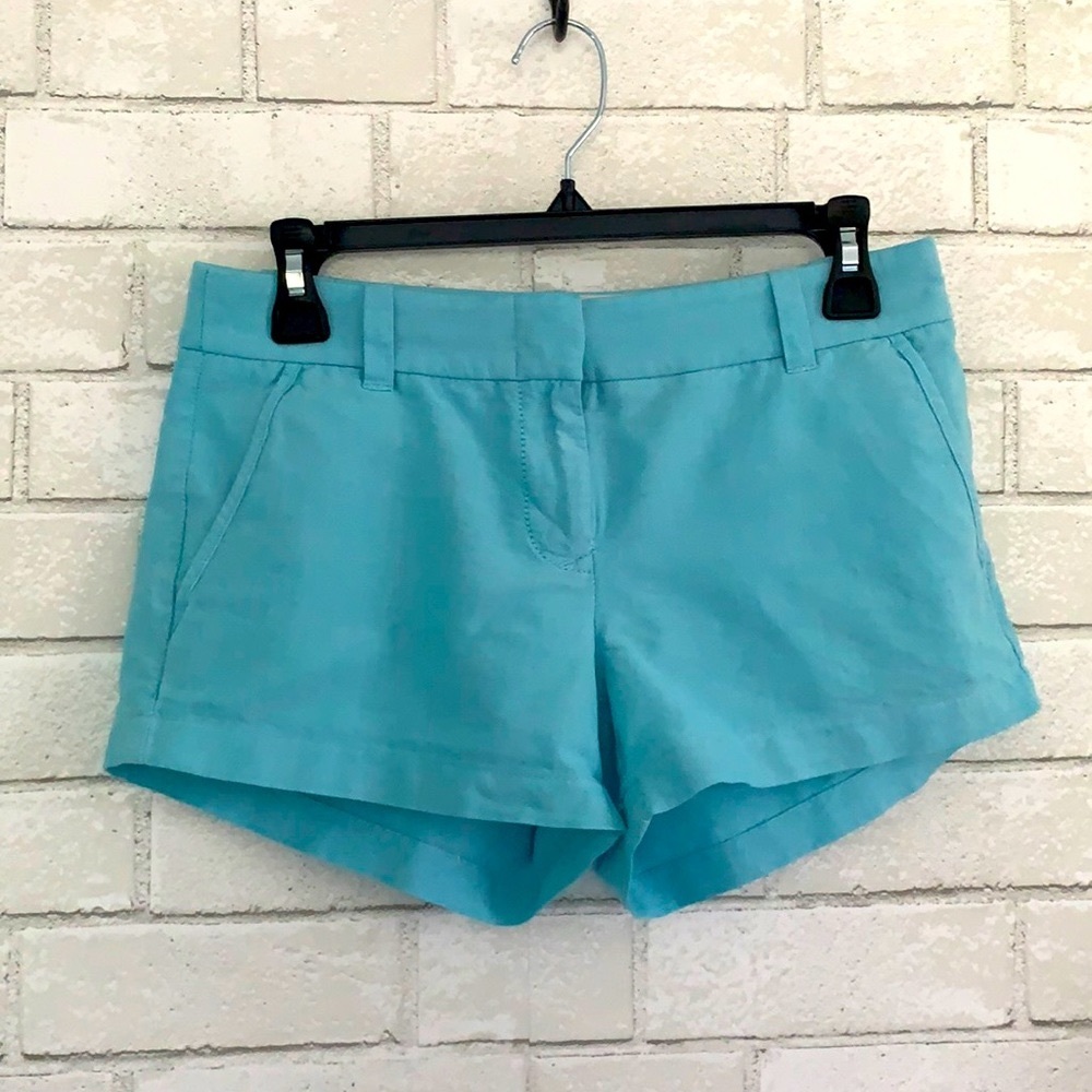 J. Crew blue cotton shorts women’s size 2